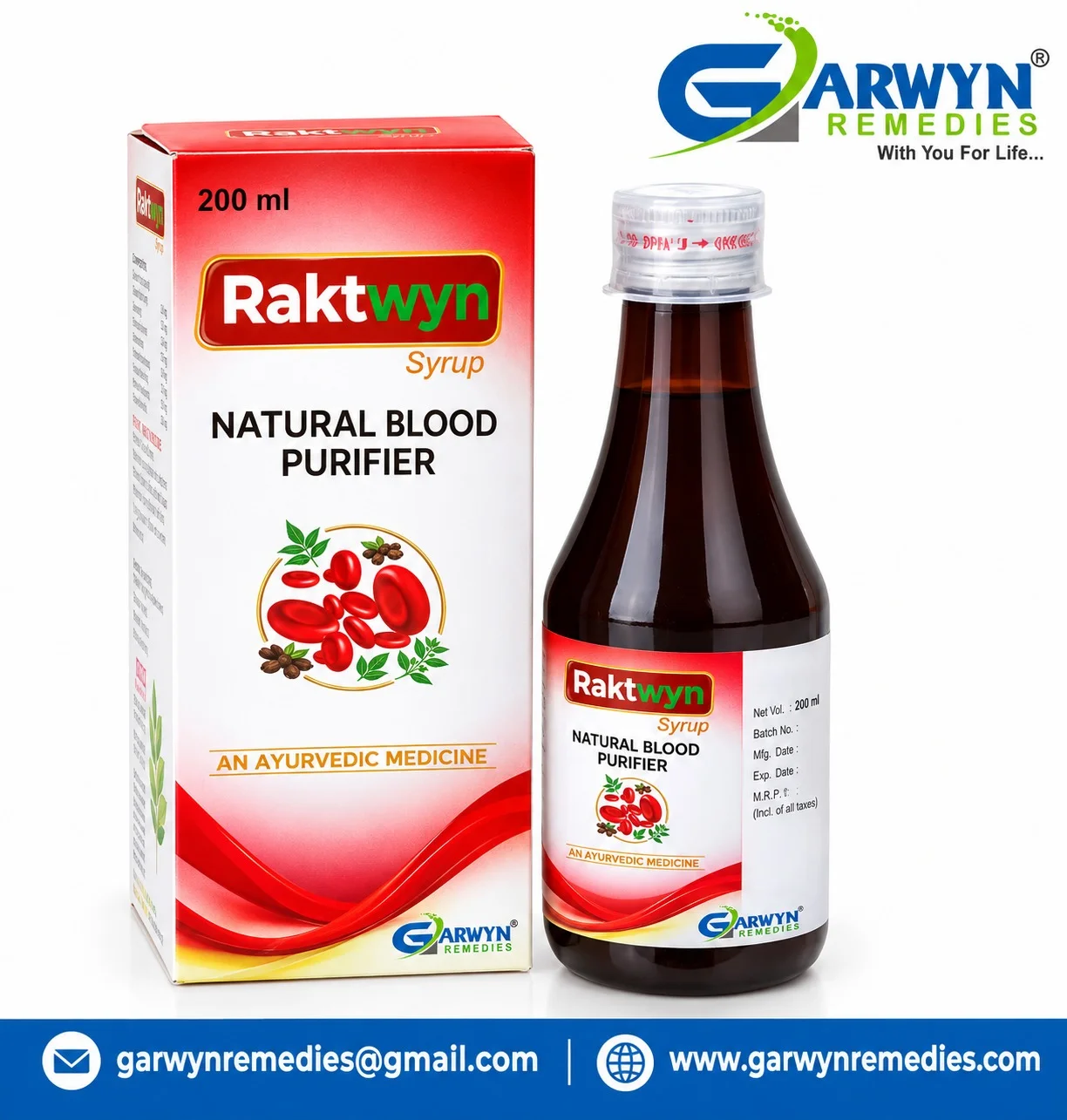RAKTWYN - A Ayurvedic Blood Purifier syp.