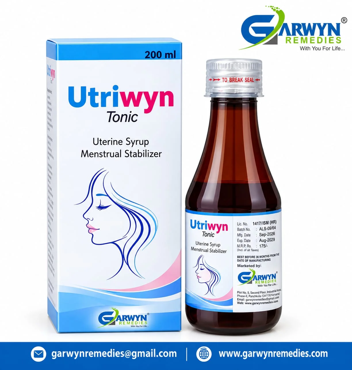 UTRIWYN - A Complete Ayurvedic Uterine Tonic
